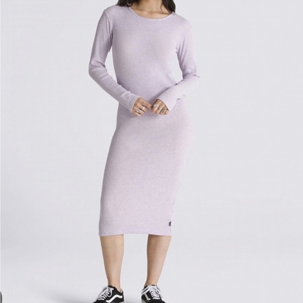 Vans stormlight midi Long Sleeve Dress